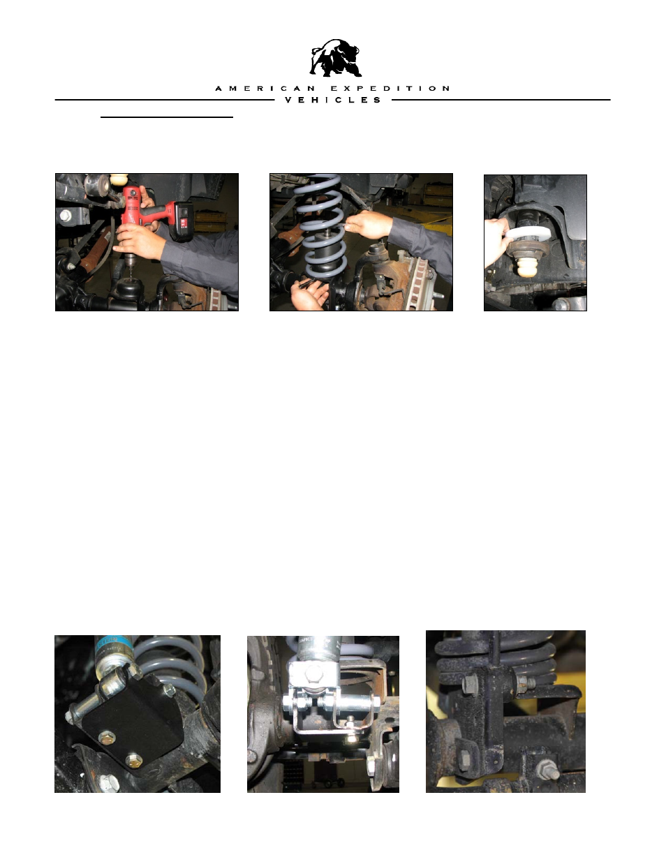 American Expedition Vehicles AEV-Nth JK Suspension Systems User Manual | Page 4 / 14
