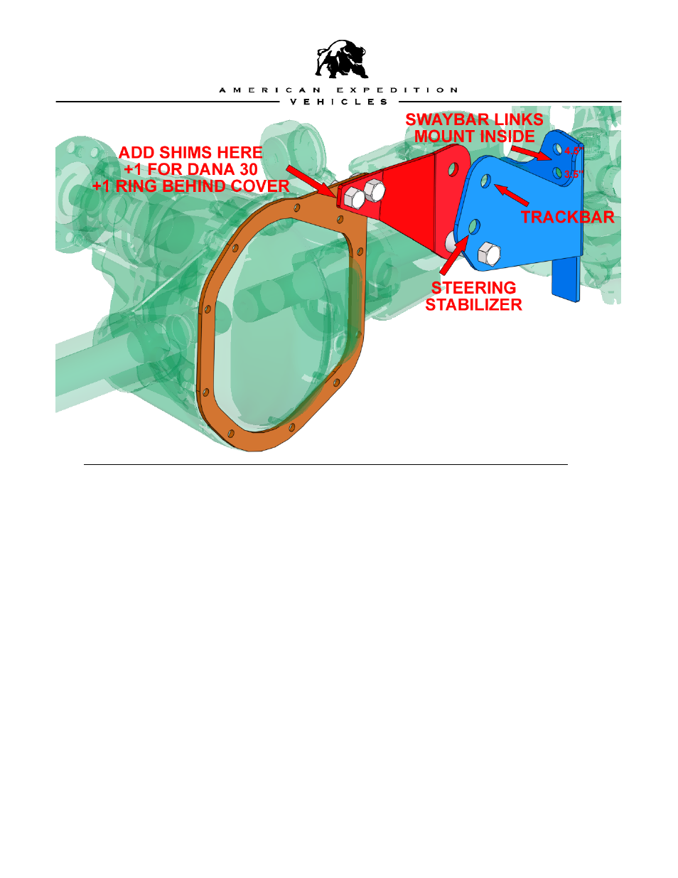 American Expedition Vehicles AEV-Nth JK Suspension Systems User Manual | Page 6 / 14