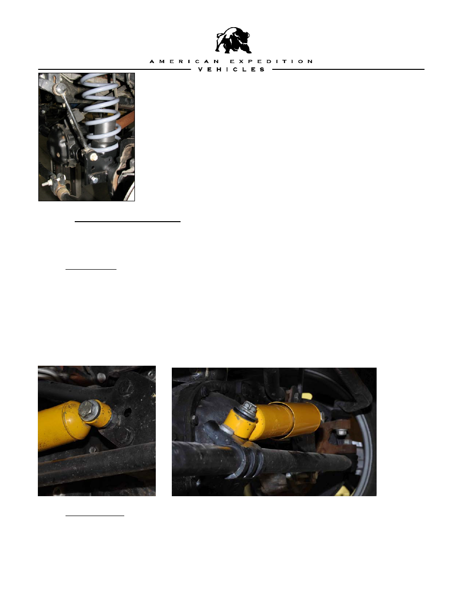 American Expedition Vehicles AEV-Nth JK Suspension Systems User Manual | Page 9 / 14