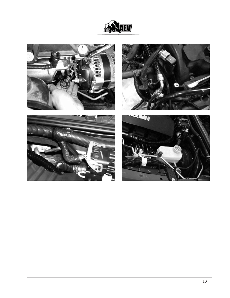 American Expedition Vehicles JK Hemi Builder Kit - Installation Guide for 07-11 JK Wrangler User Manual | Page 18 / 36