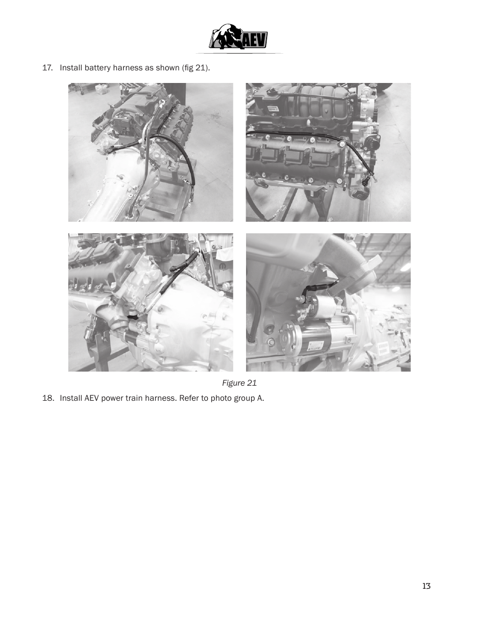 American Expedition Vehicles JK HEMI Builder Kit - Installation Guide for 12+ JK Wrangler User Manual | Page 15 / 37