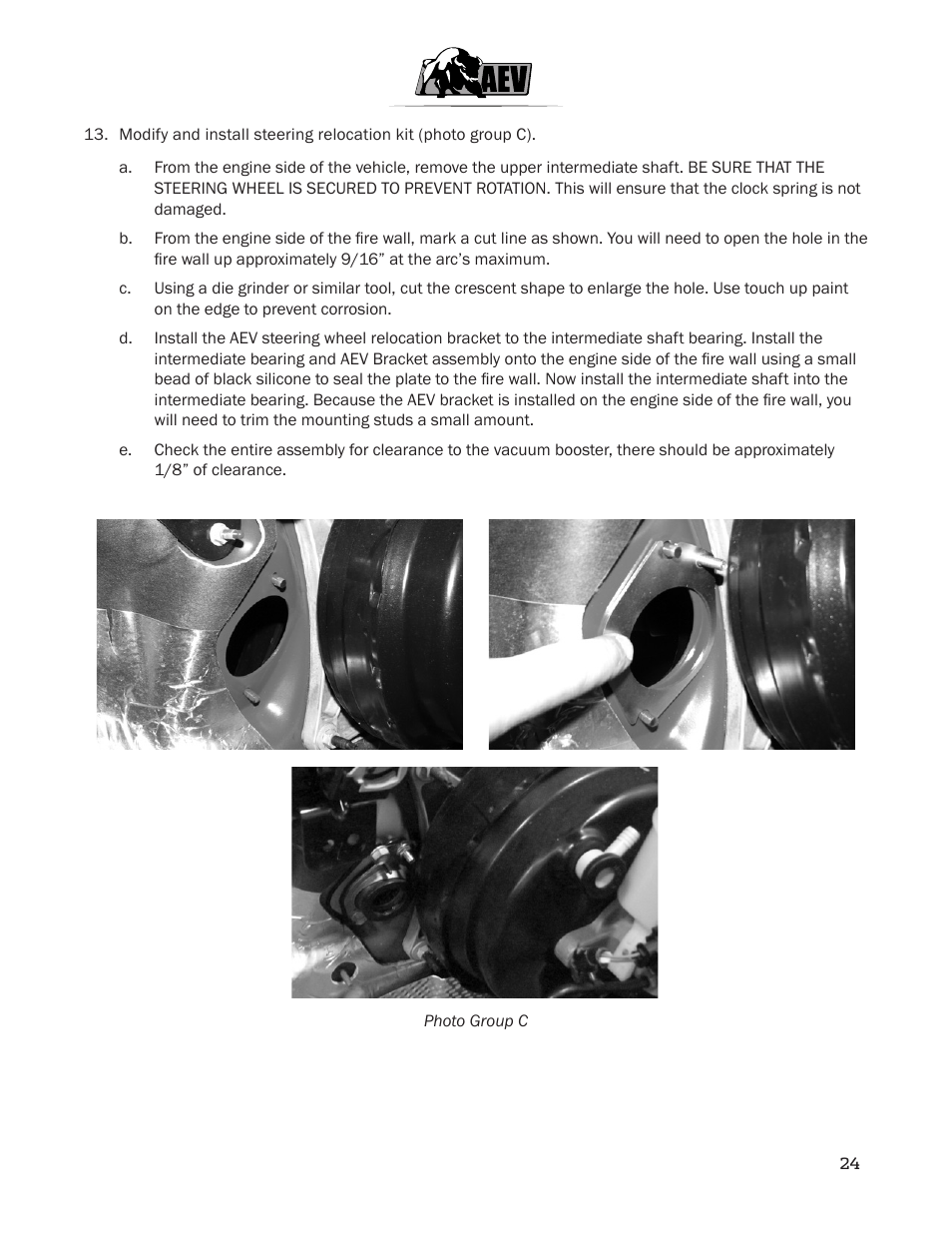 American Expedition Vehicles JK HEMI Builder Kit - Installation Guide for 12+ JK Wrangler User Manual | Page 26 / 37