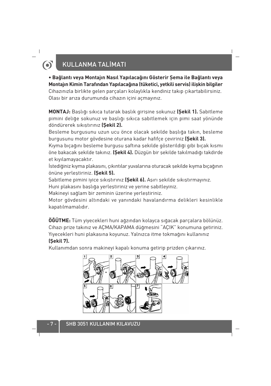 SINBO SHB-3051 User Manual | Page 8 / 52