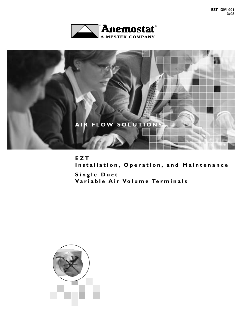 Anemostat EZT User Manual | 12 pages