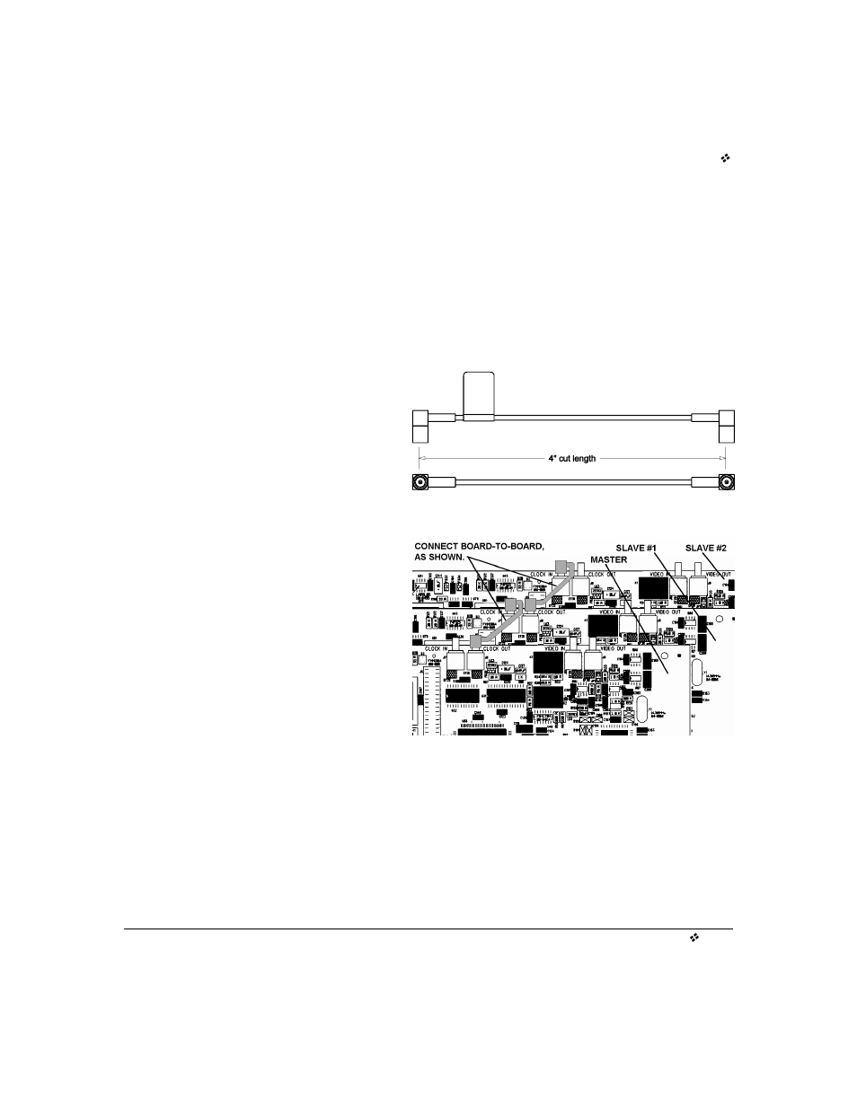 Making board- to-board clock connections | Antex Electronics StudioCard AV Pro, StudioCard 2000, & SC-22 User Manual | Page 104 / 147