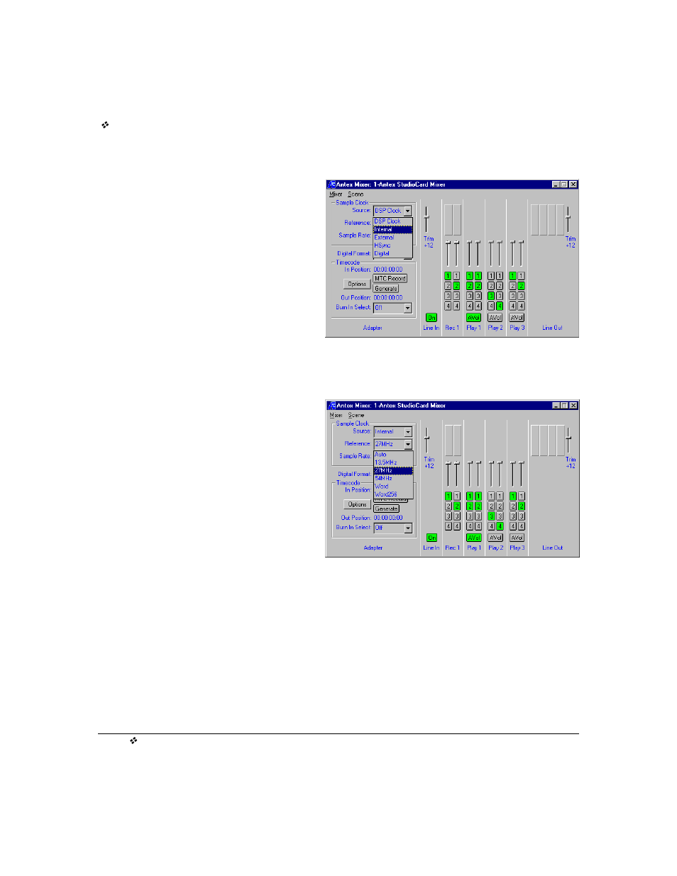 Step 4, Step 5, Step 6 | Antex Electronics StudioCard AV Pro, StudioCard 2000, & SC-22 User Manual | Page 107 / 147