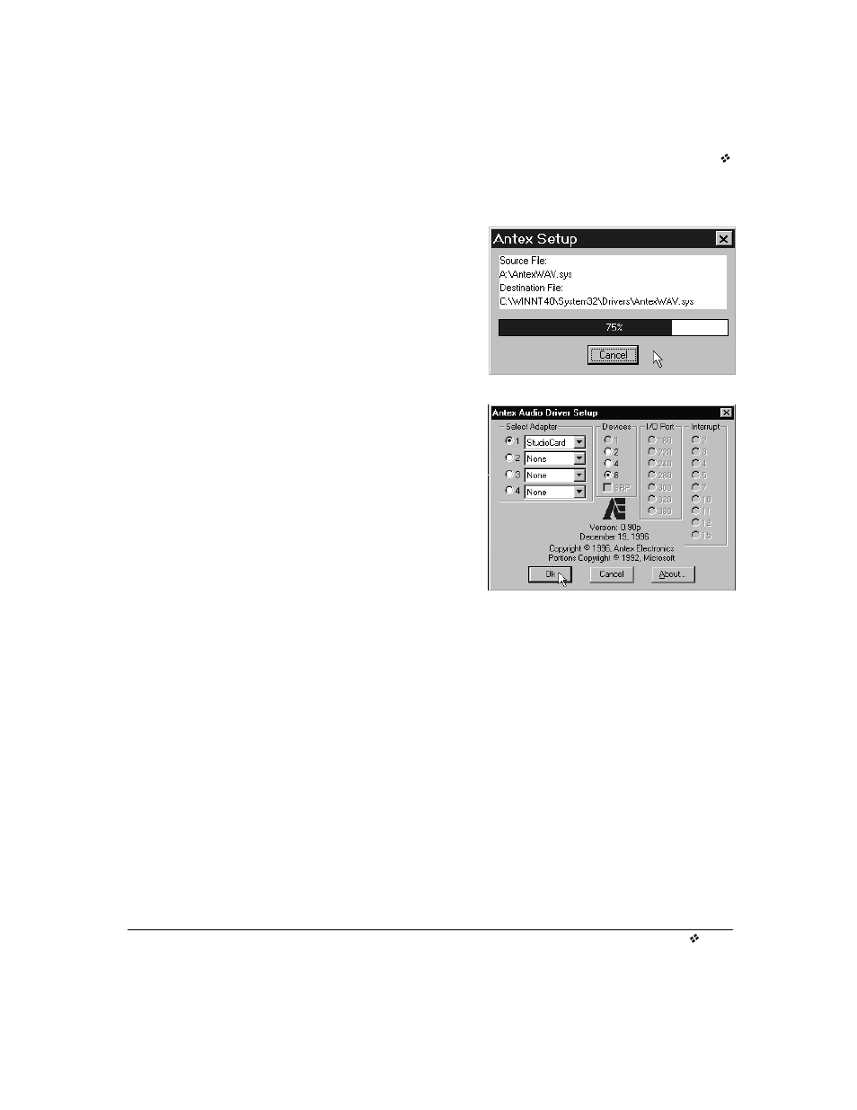 Step 6 | Antex Electronics StudioCard AV Pro, StudioCard 2000, & SC-22 User Manual | Page 27 / 147
