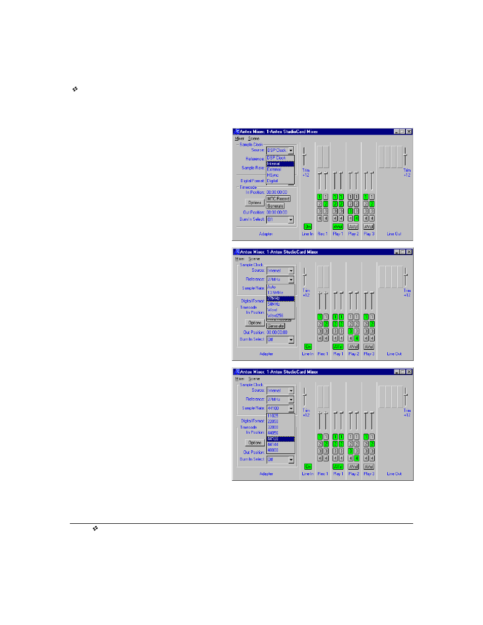 Step 3, Step 4, Step 5 | Antex Electronics StudioCard AV Pro, StudioCard 2000, & SC-22 User Manual | Page 87 / 147