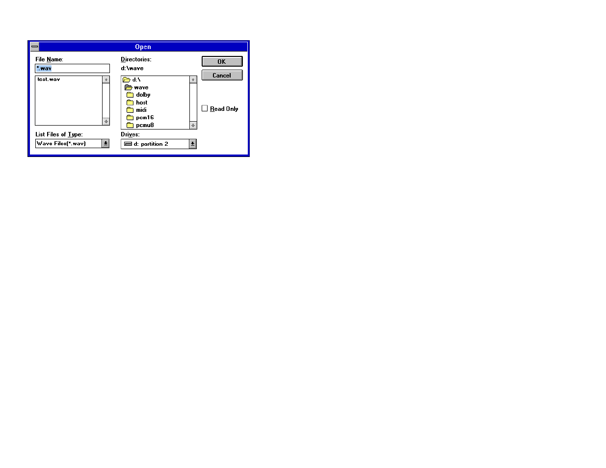 Figure  file open dialog box, Figure 9. file open dialog box | Antex Electronics SX-33e Digital Audio Adapter User Manual | Page 26 / 44