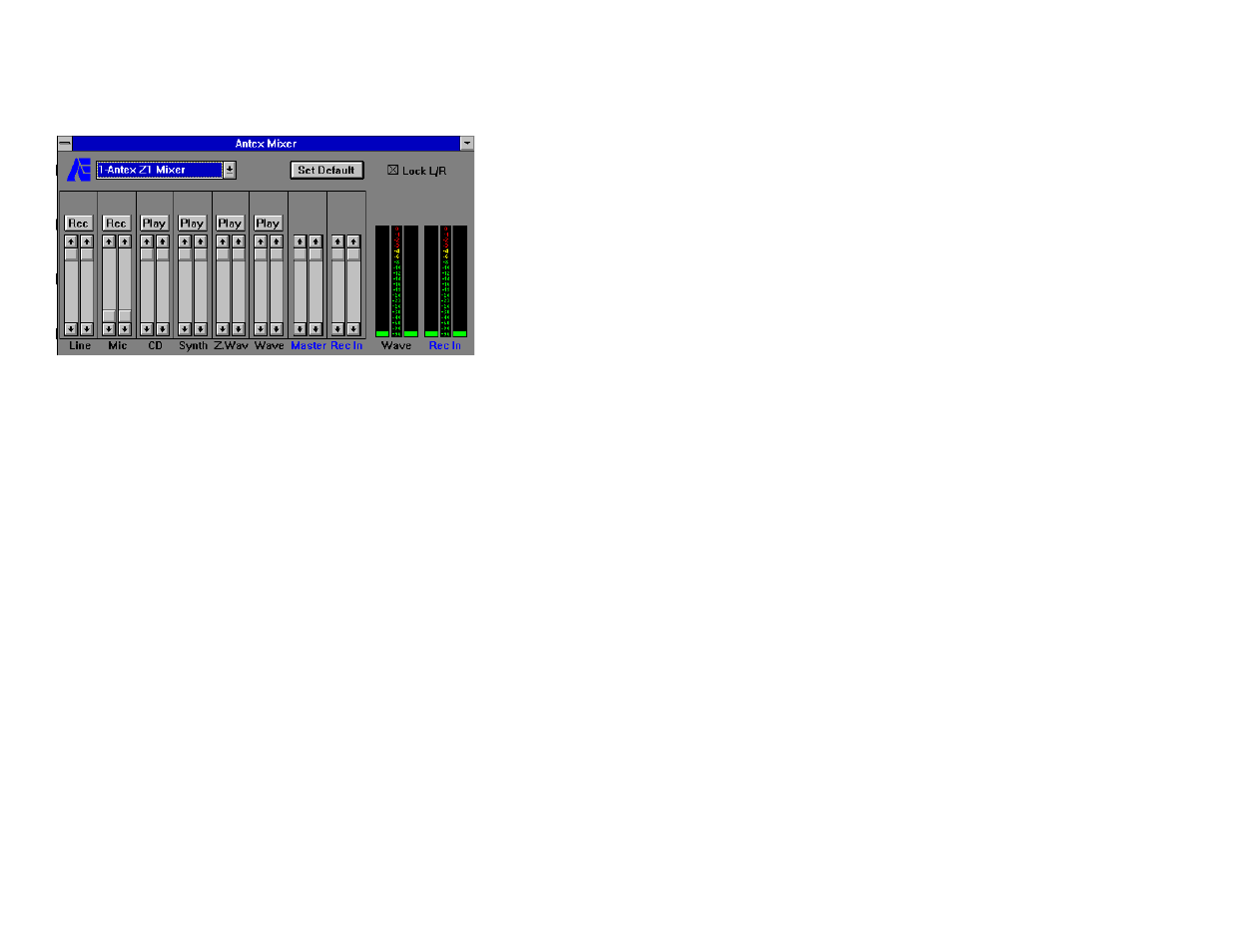 Antex mixer, Figure  antex mixer, Figure 10. antex mixer | Antex Electronics SX-33e Digital Audio Adapter User Manual | Page 28 / 44