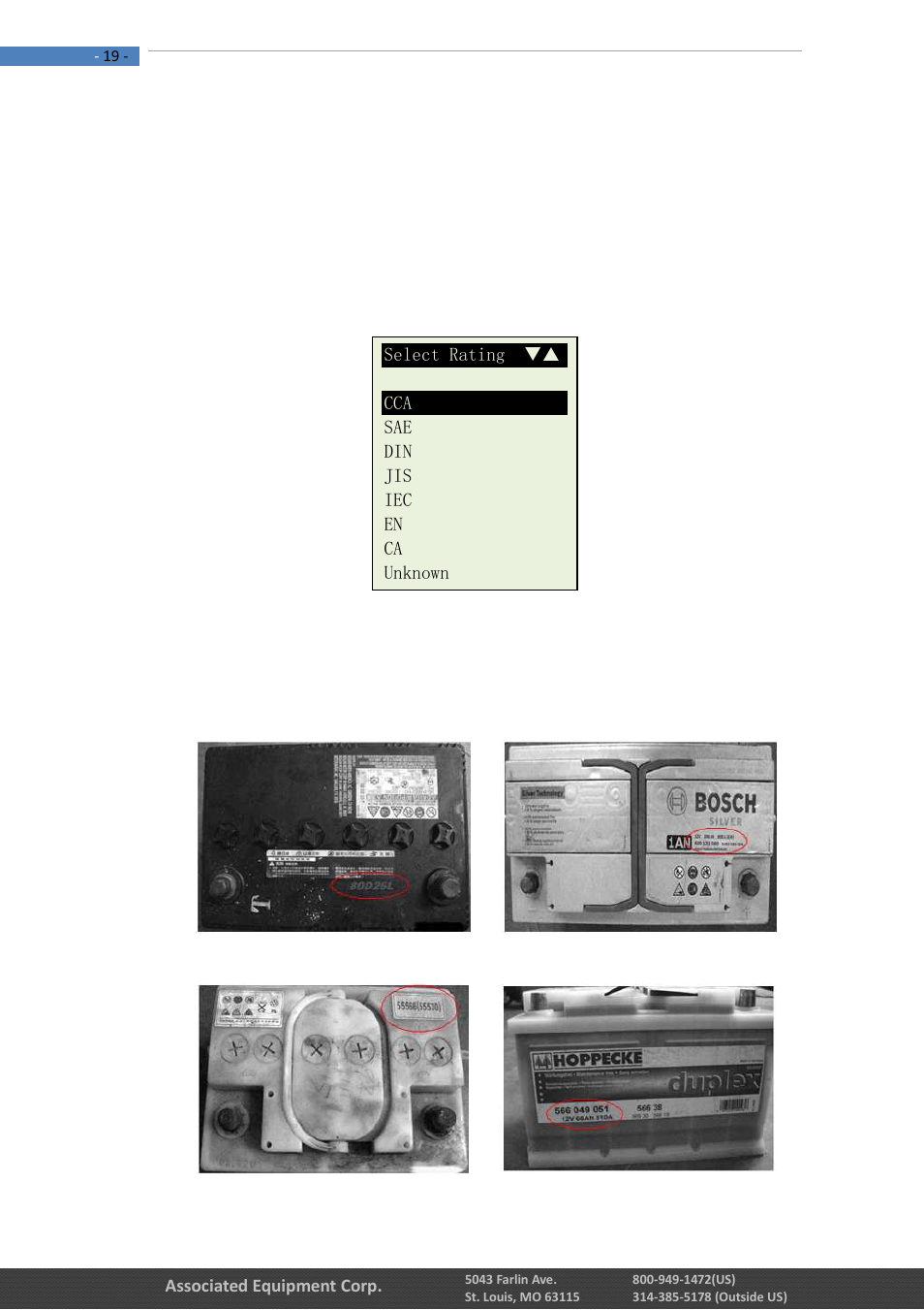 Associated Equipment 12-1015 Manual User Manual | Page 19 / 56