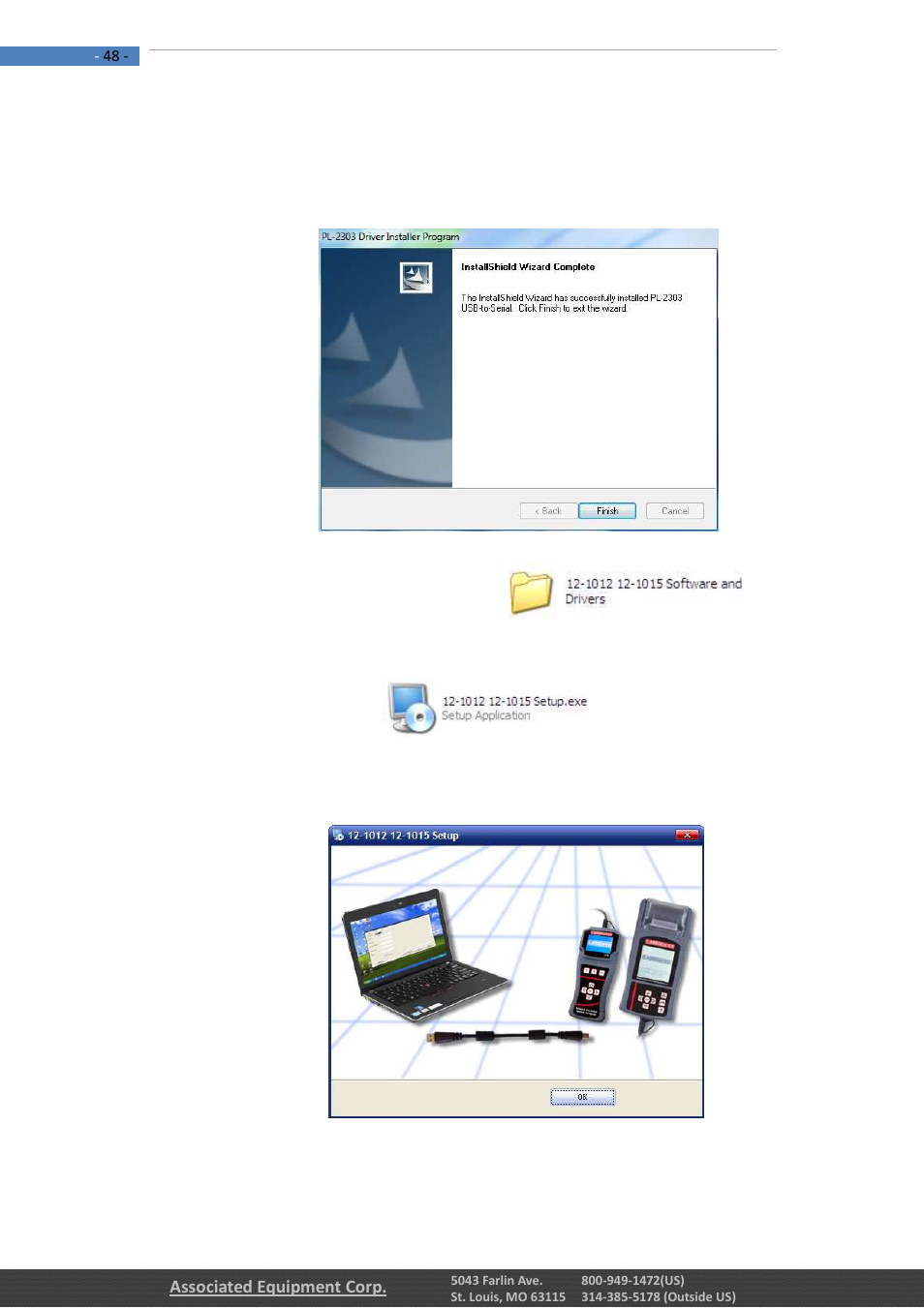 Associated Equipment 12-1012 Manual User Manual | Page 48 / 52