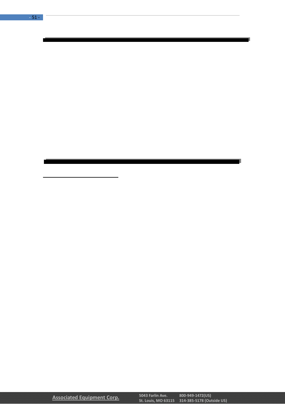 0 – warranty information, 1 – limited warranty | Associated Equipment 12-1012 Manual User Manual | Page 51 / 52