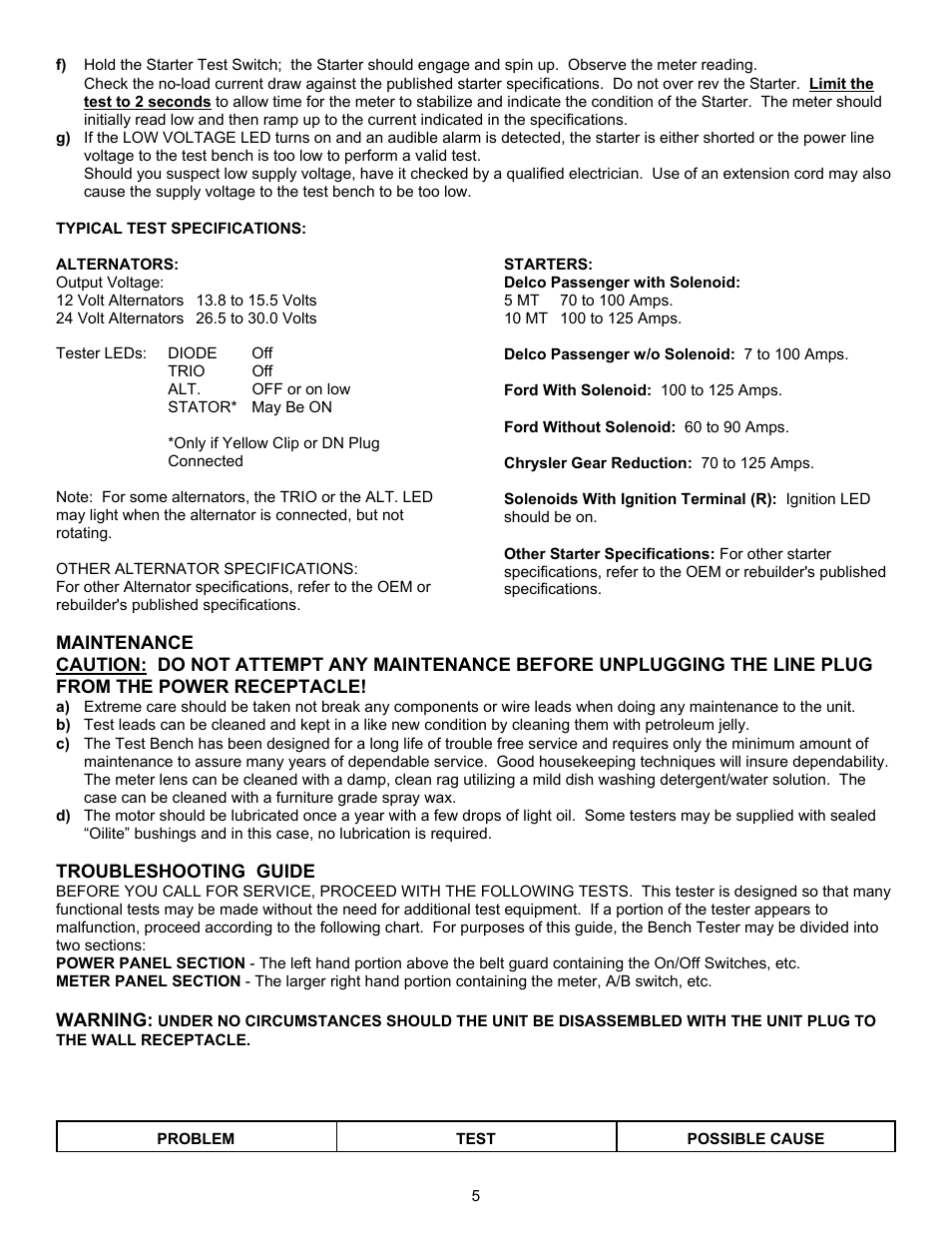 Associated Equipment 8600 User Manual | Page 5 / 8