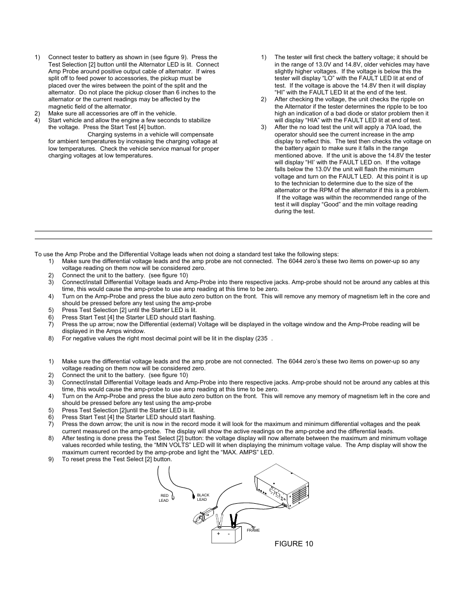 Measuring currents and differential voltages | Associated Equipment 6044 User Manual | Page 6 / 7