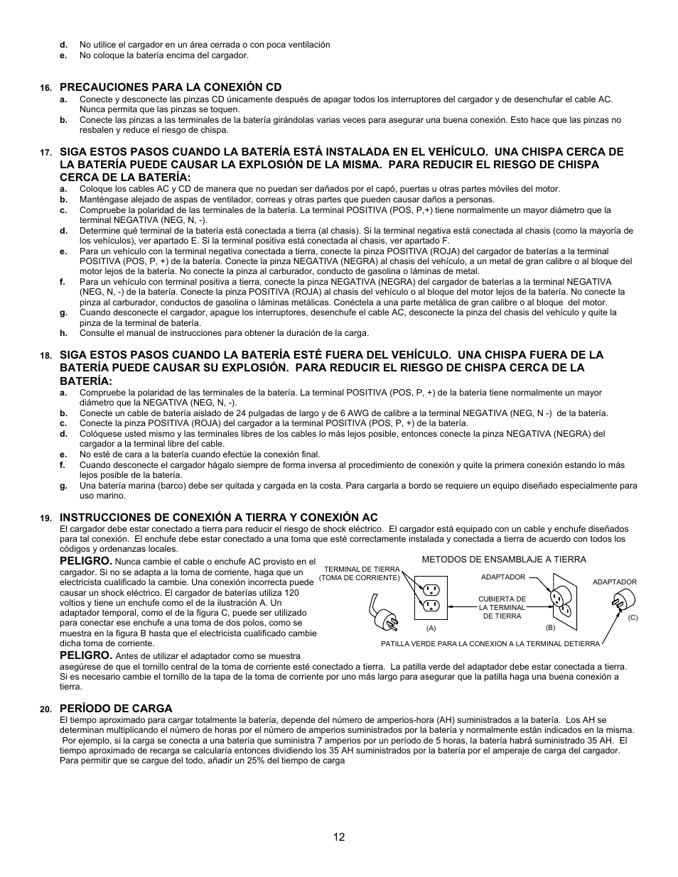 Associated Equipment ESS6011 User Manual | Page 12 / 16