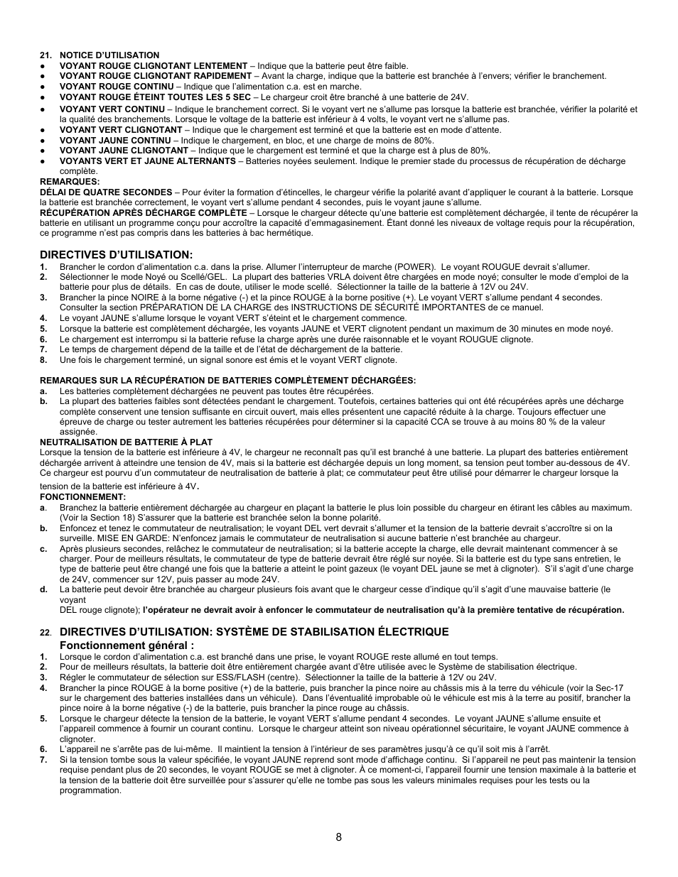 Associated Equipment ESS6011 User Manual | Page 8 / 16