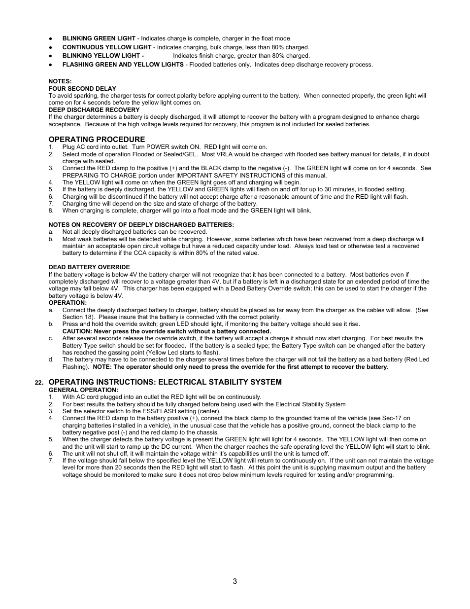 Associated Equipment ESS6007B User Manual | Page 3 / 12