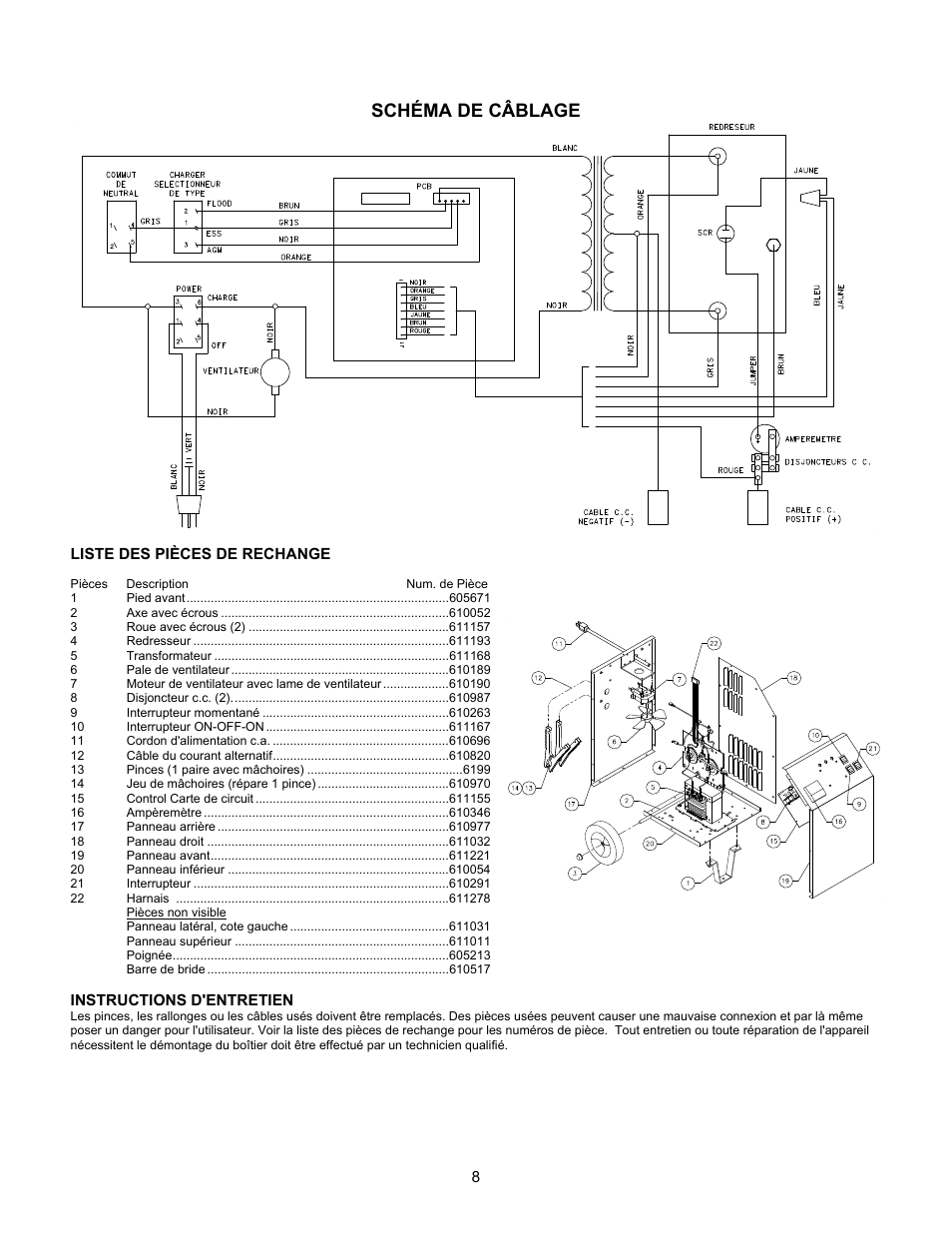 Schéma de câblage | Associated Equipment ESS6007B User Manual | Page 8 / 12