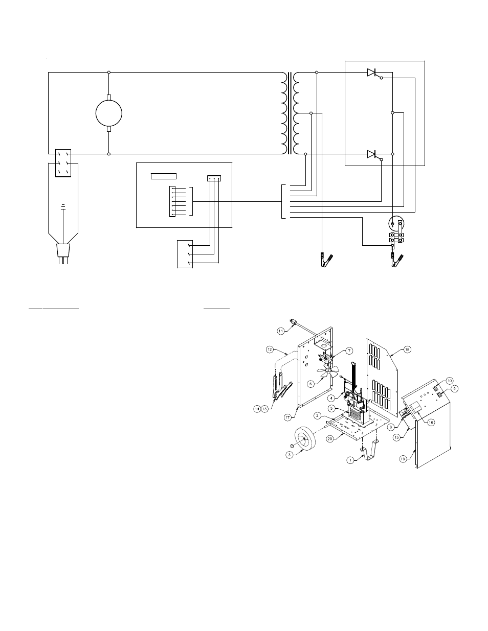 Wiring diagram, Odel 6007a repair parts m, Maintenance instructions | Associated Equipment 6007A User Manual | Page 4 / 4