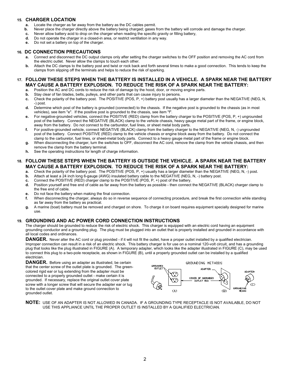 Associated Equipment 6003 User Manual | Page 2 / 5