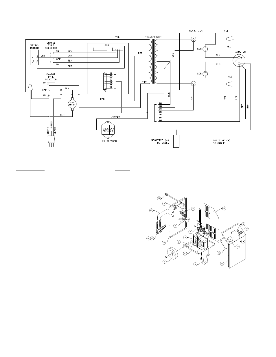 Wiring diagram, Modèle ess6008 | Associated Equipment ESS6008 Manual User Manual | Page 4 / 12