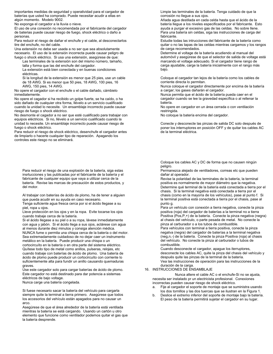 Associated Equipment 9002 User Manual | Page 5 / 7