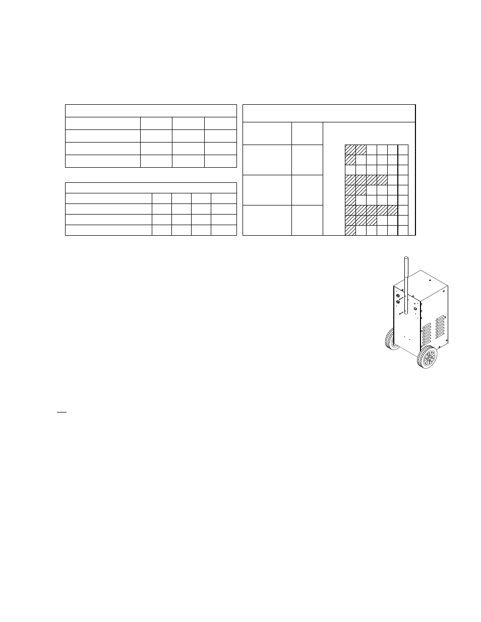 Precaución | Associated Equipment US20 User Manual | Page 11 / 12