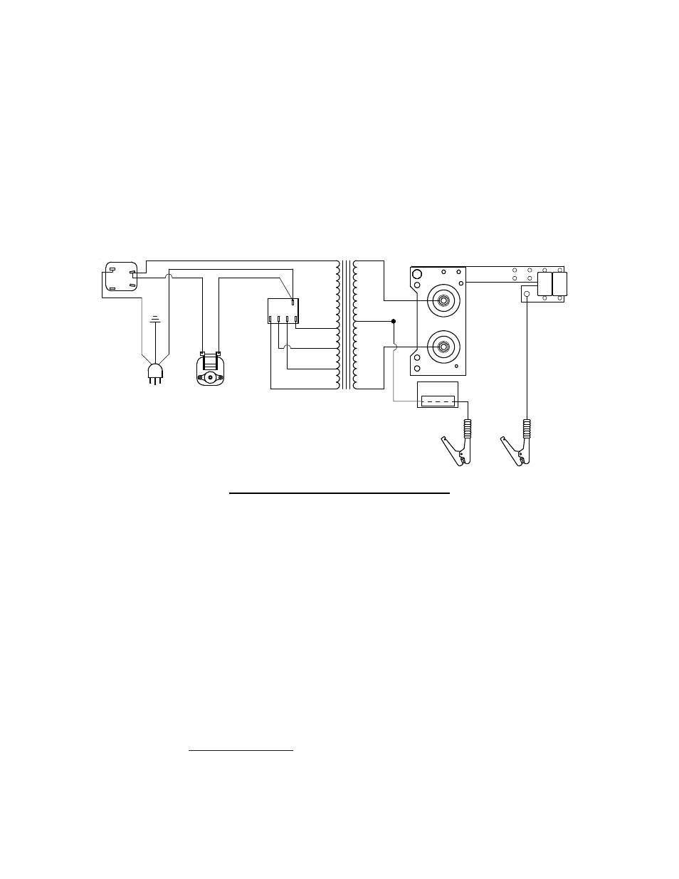 Caution, Wiring diagram, Model us20 repair parts list | Maintenance instructions | Associated Equipment US20 User Manual | Page 4 / 12