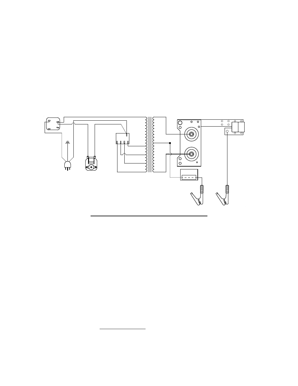 Attention, Schéma de câblage, Modéle us20 liste des pièces de rechange | Instructions d'entretien | Associated Equipment US20 User Manual | Page 8 / 12