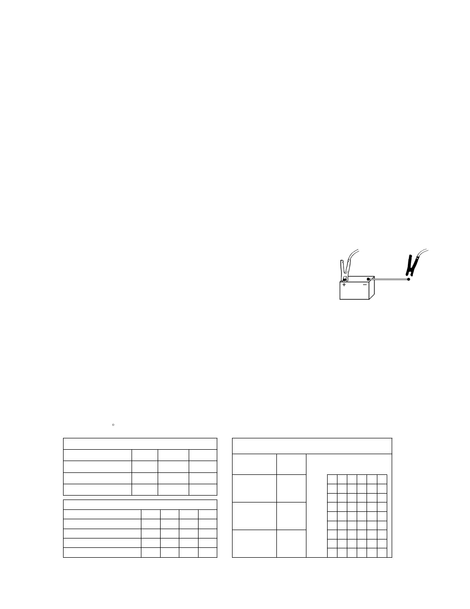 Dc connection precautions, Length of charge | Associated Equipment 6512 User Manual | Page 2 / 15