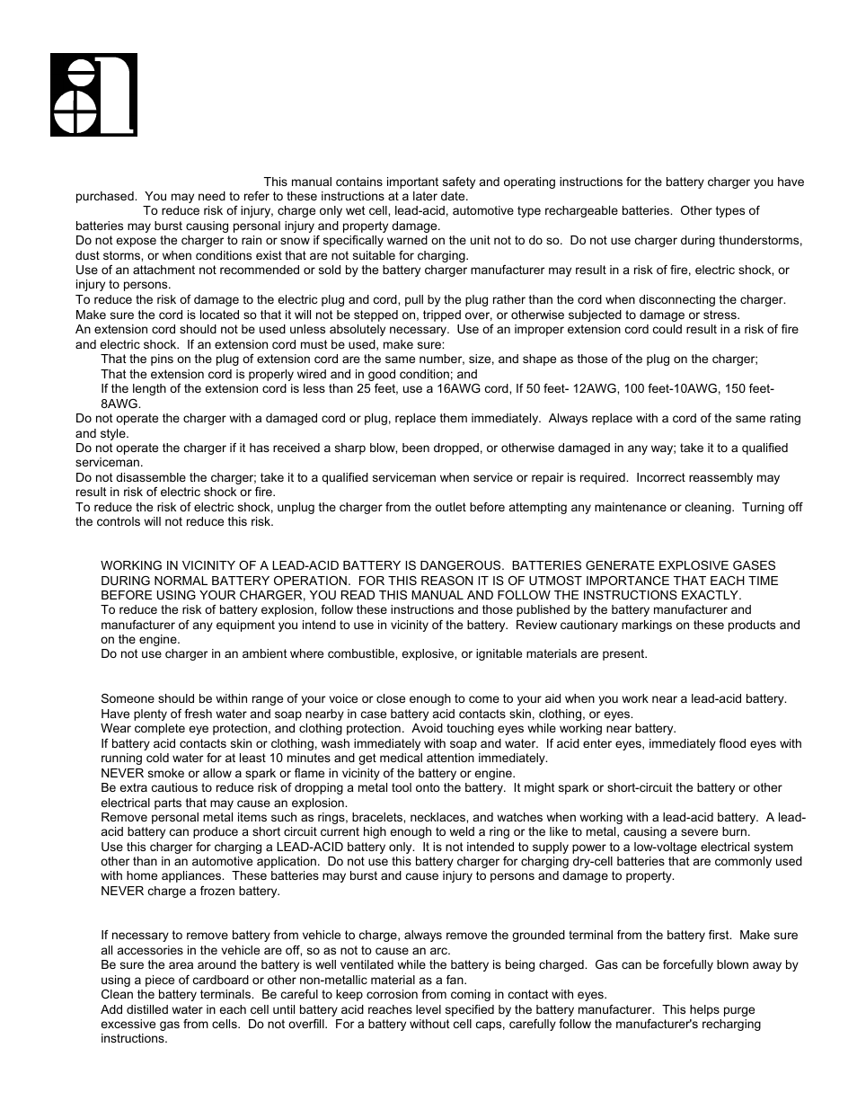 Associated Equipment 6019 User Manual | 16 pages