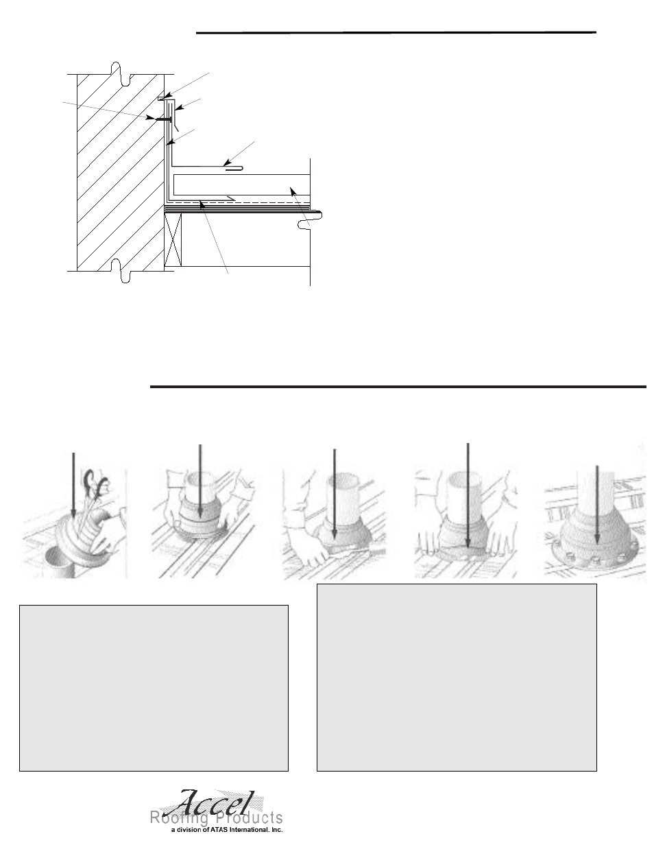 Pipe detail, Sidewall detail, Atas international, inc | ATAS Permashake User Manual | Page 4 / 4
