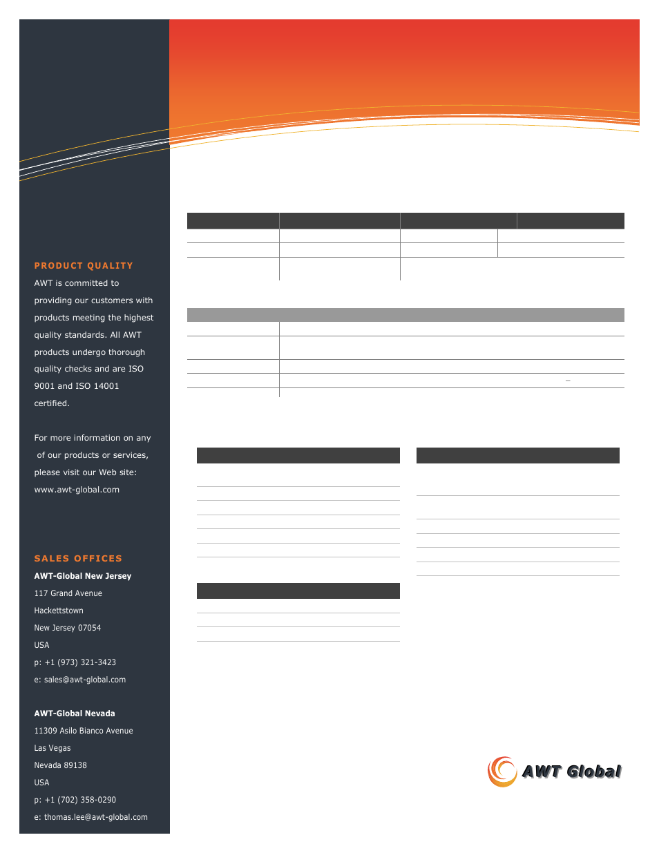 Pim s1l tetra & uhf models specifications | Atec AWT-PIM-S1L-Tetra Series User Manual | Page 2 / 2