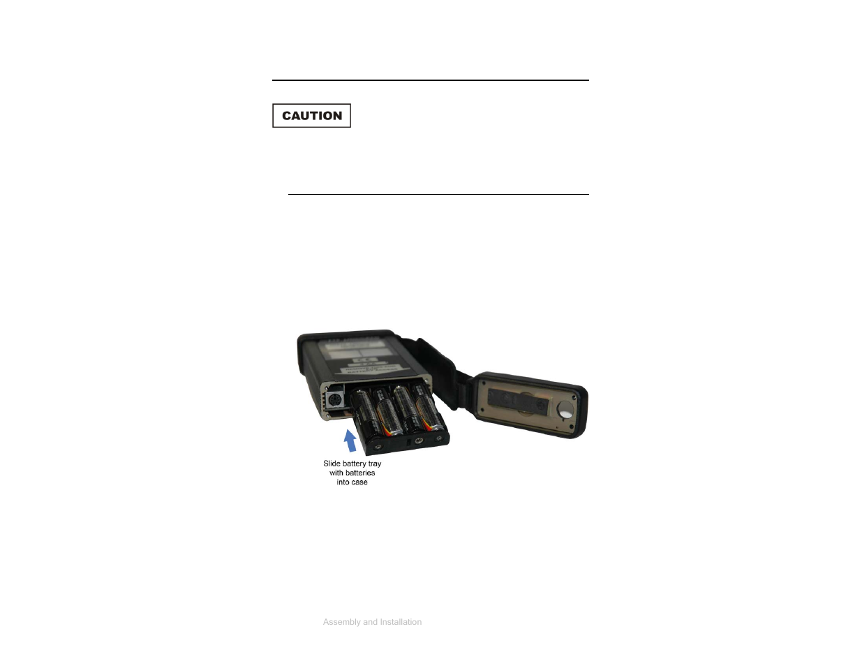 0 assembly and installation | ETS-Lindgren HI-2200 RF Survey Meter User Manual | Page 21 / 53
