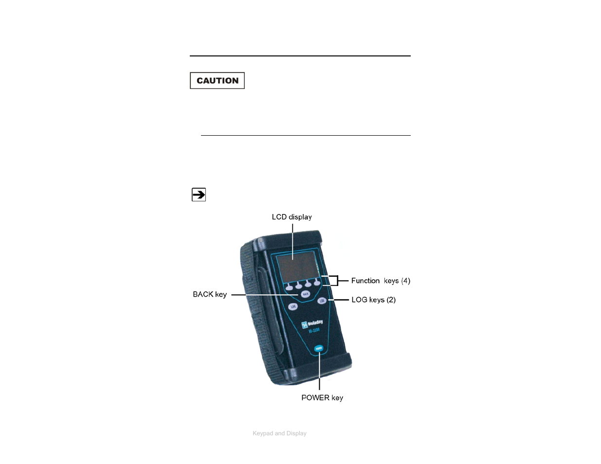 0 keypad and display | ETS-Lindgren HI-2200 RF Survey Meter User Manual | Page 23 / 53