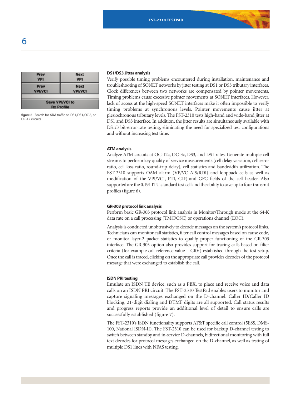 Atec JDSU-FST-2310 User Manual | Page 6 / 10