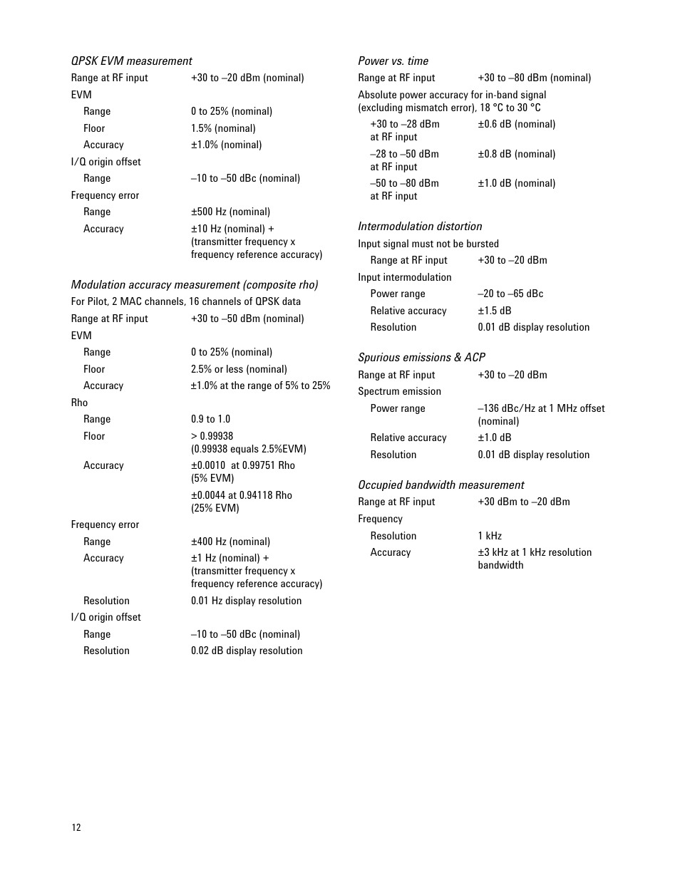 Atec Agilent-E4406A User Manual | Page 12 / 20