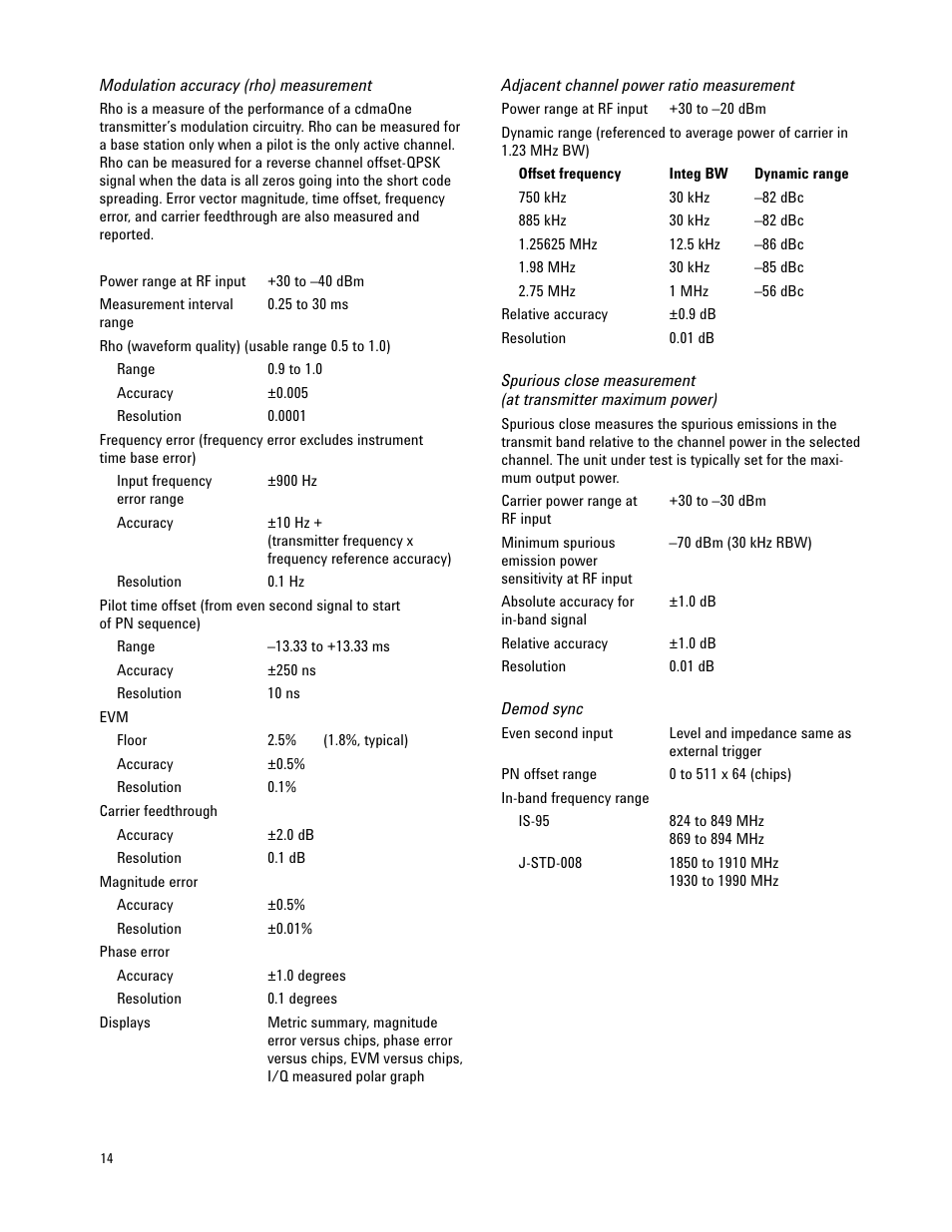 Atec Agilent-E4406A User Manual | Page 14 / 20