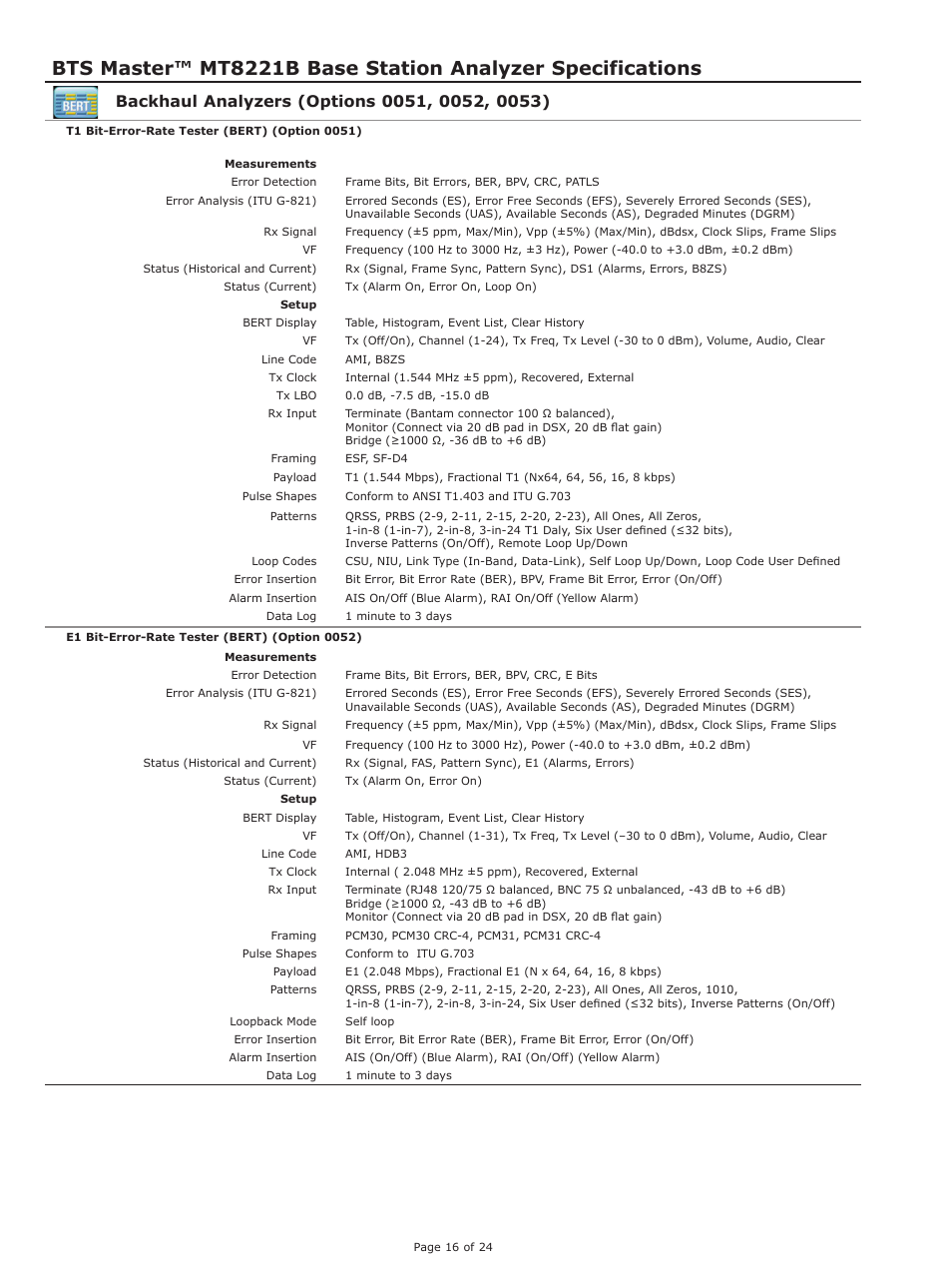 Atec Anritsu-MT8221B User Manual | Page 16 / 24