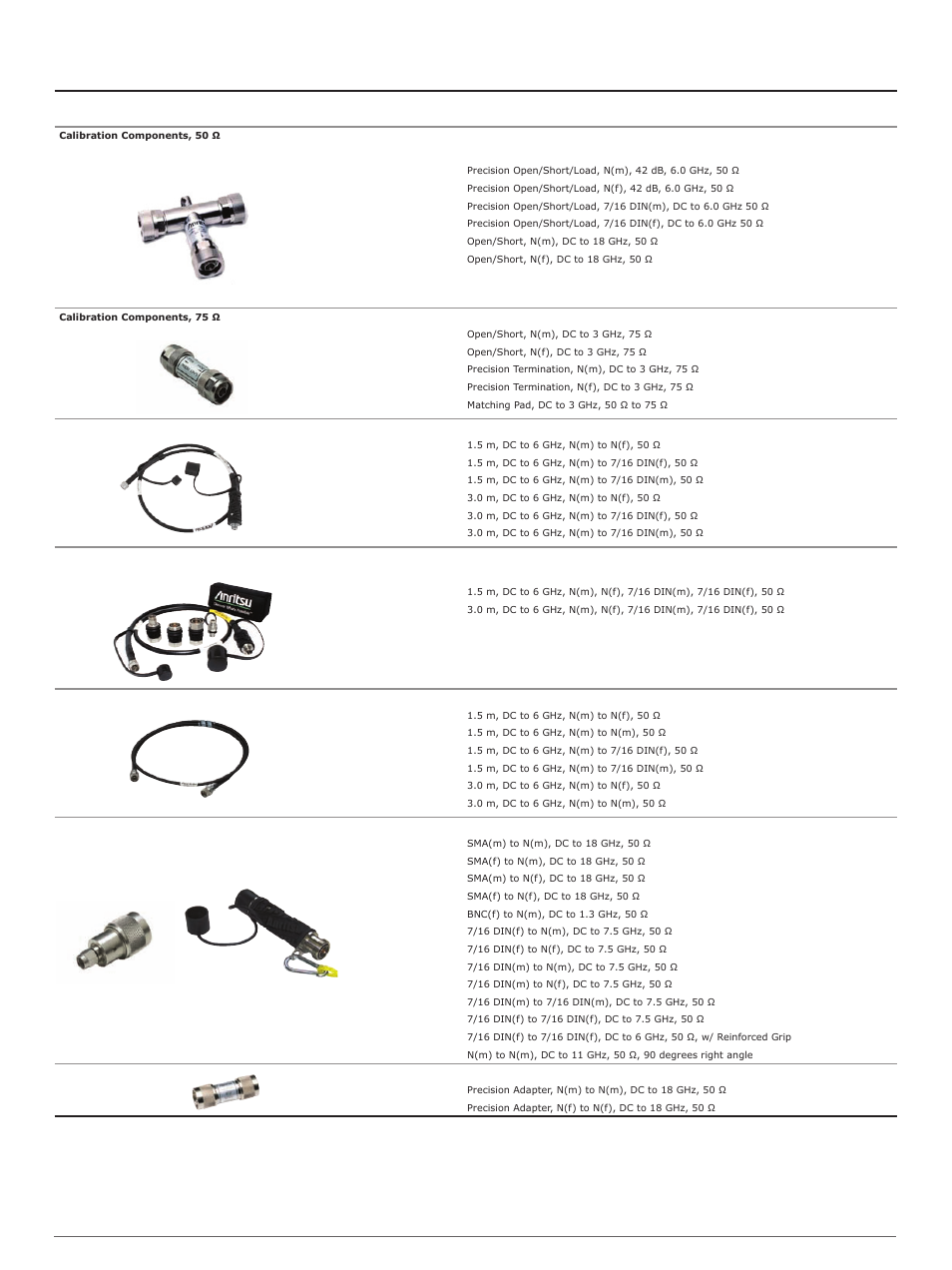 Optional accessories | Atec Anritsu-MT8221B User Manual | Page 24 / 28