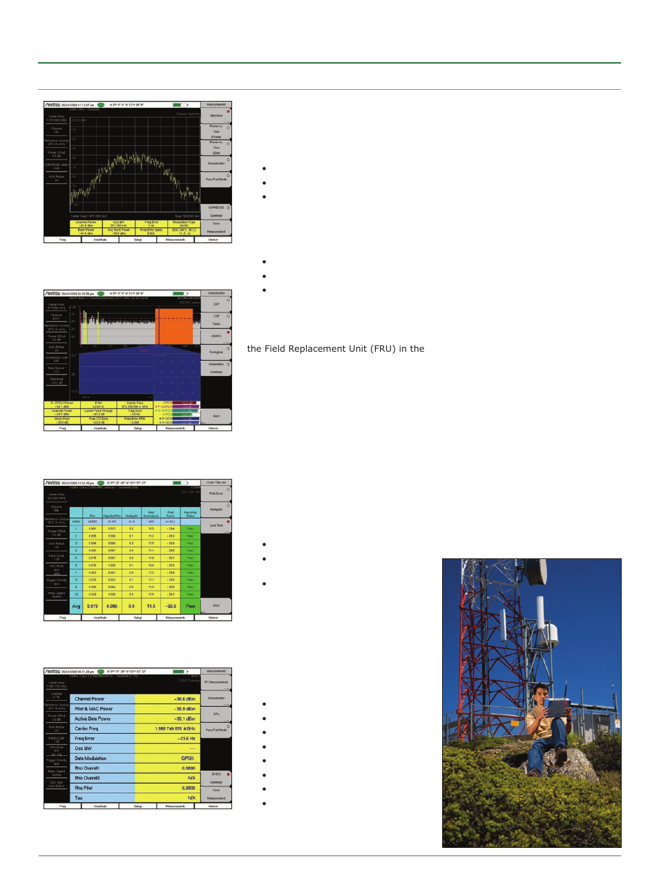 Bts master™ base station analyzer features, Introduction to signal analyzers | Atec Anritsu-MT8221B User Manual | Page 9 / 28