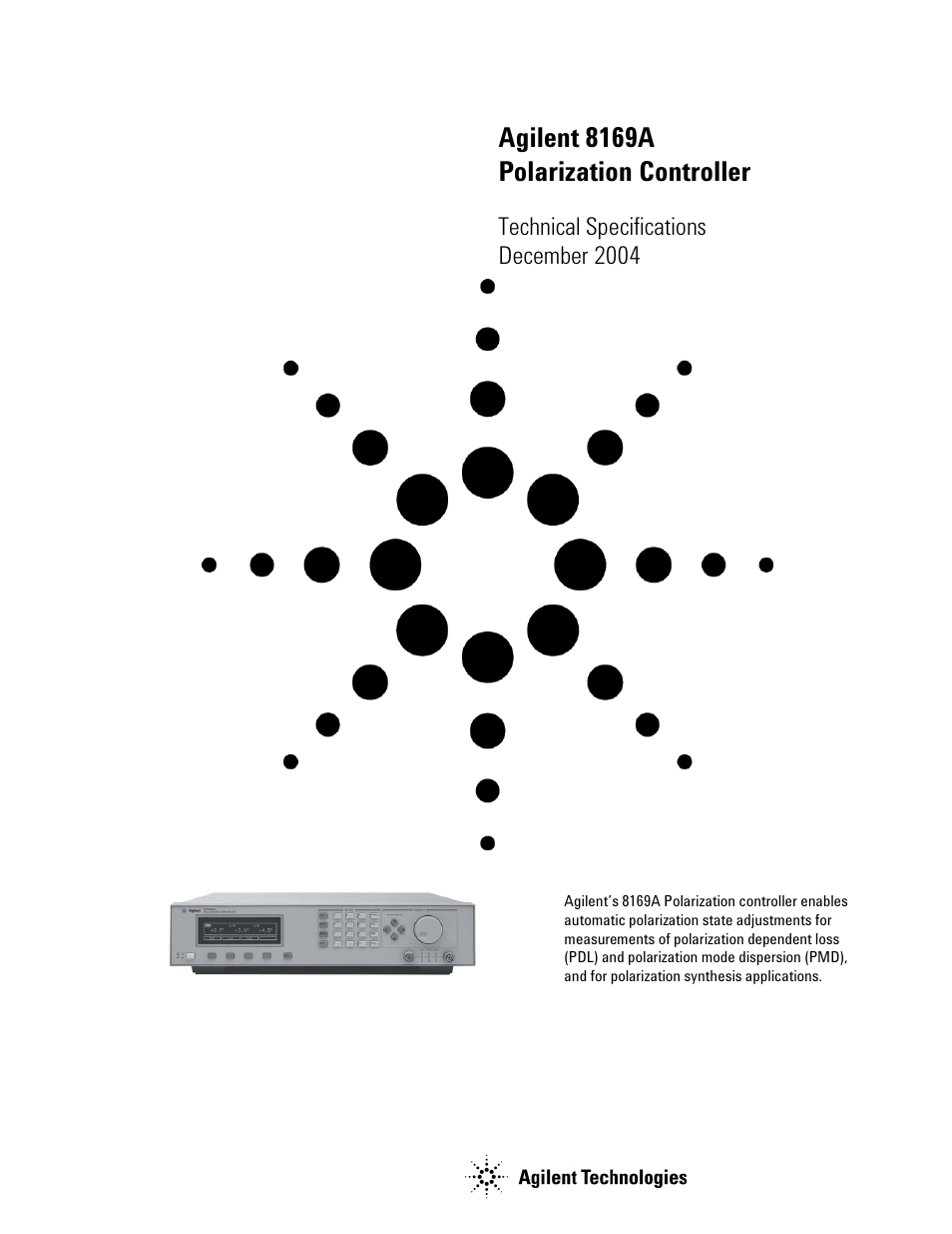 Atec Agilent-8169A User Manual | 6 pages