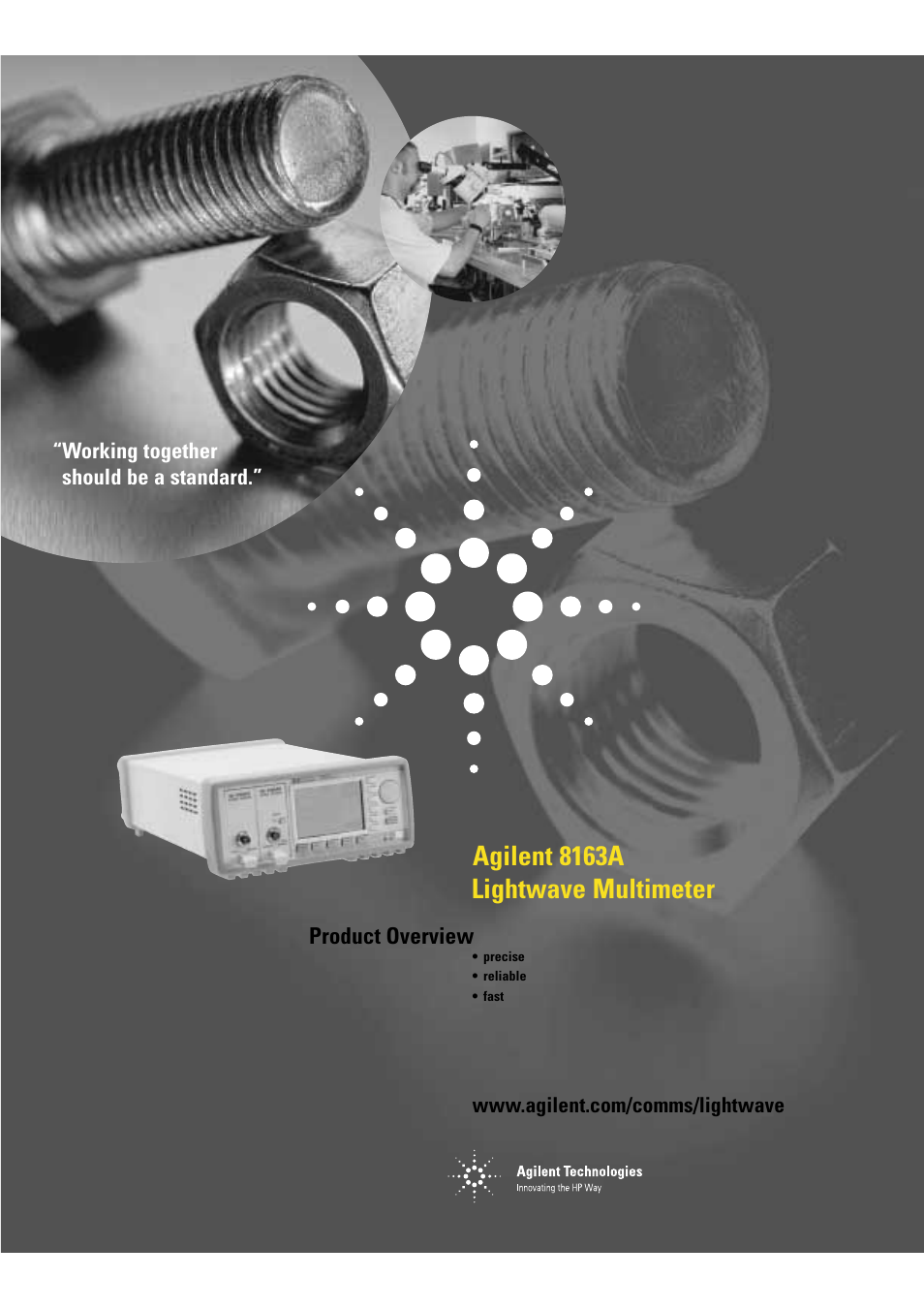 Agilent 8163a lightwave multimeter | Atec Agilent-8163A-81634A User Manual | Page 2 / 8
