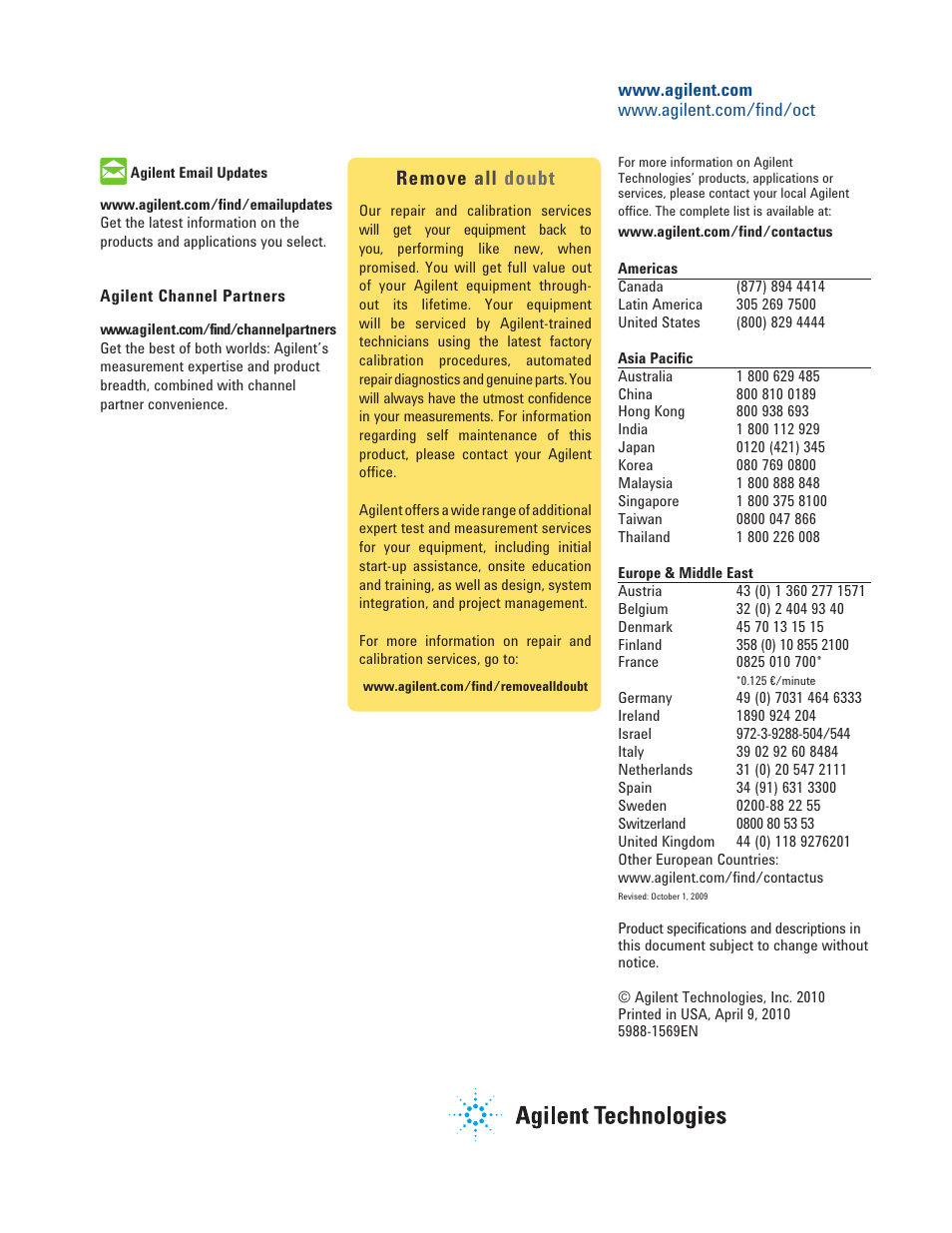 Remove all doubt | Atec Agilent-81624B User Manual | Page 11 / 11