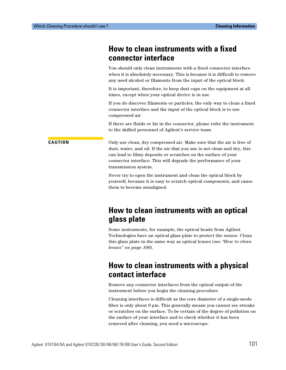 Atec Agilent-81618A User Manual | Page 101 / 112