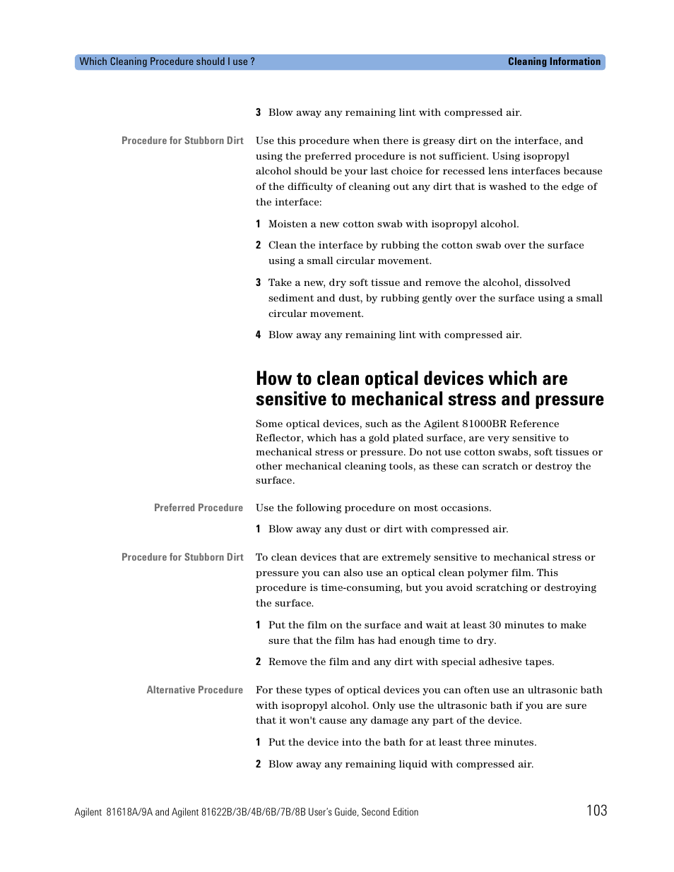 Atec Agilent-81618A User Manual | Page 103 / 112