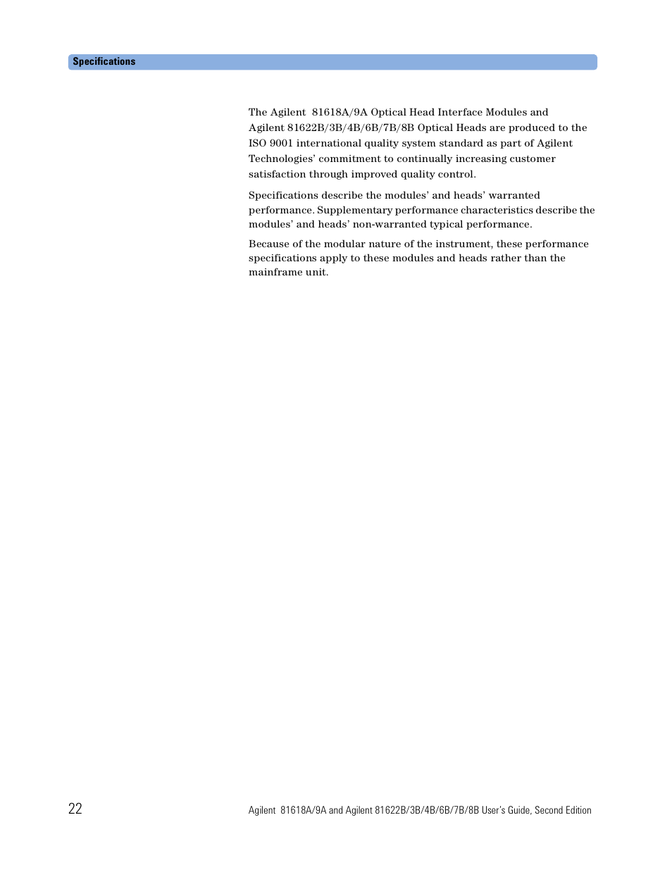 Atec Agilent-81618A User Manual | Page 22 / 112