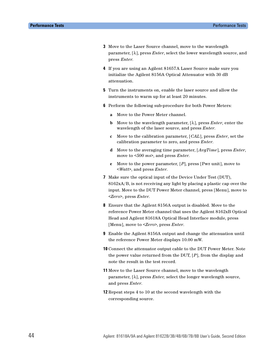 Atec Agilent-81618A User Manual | Page 44 / 112