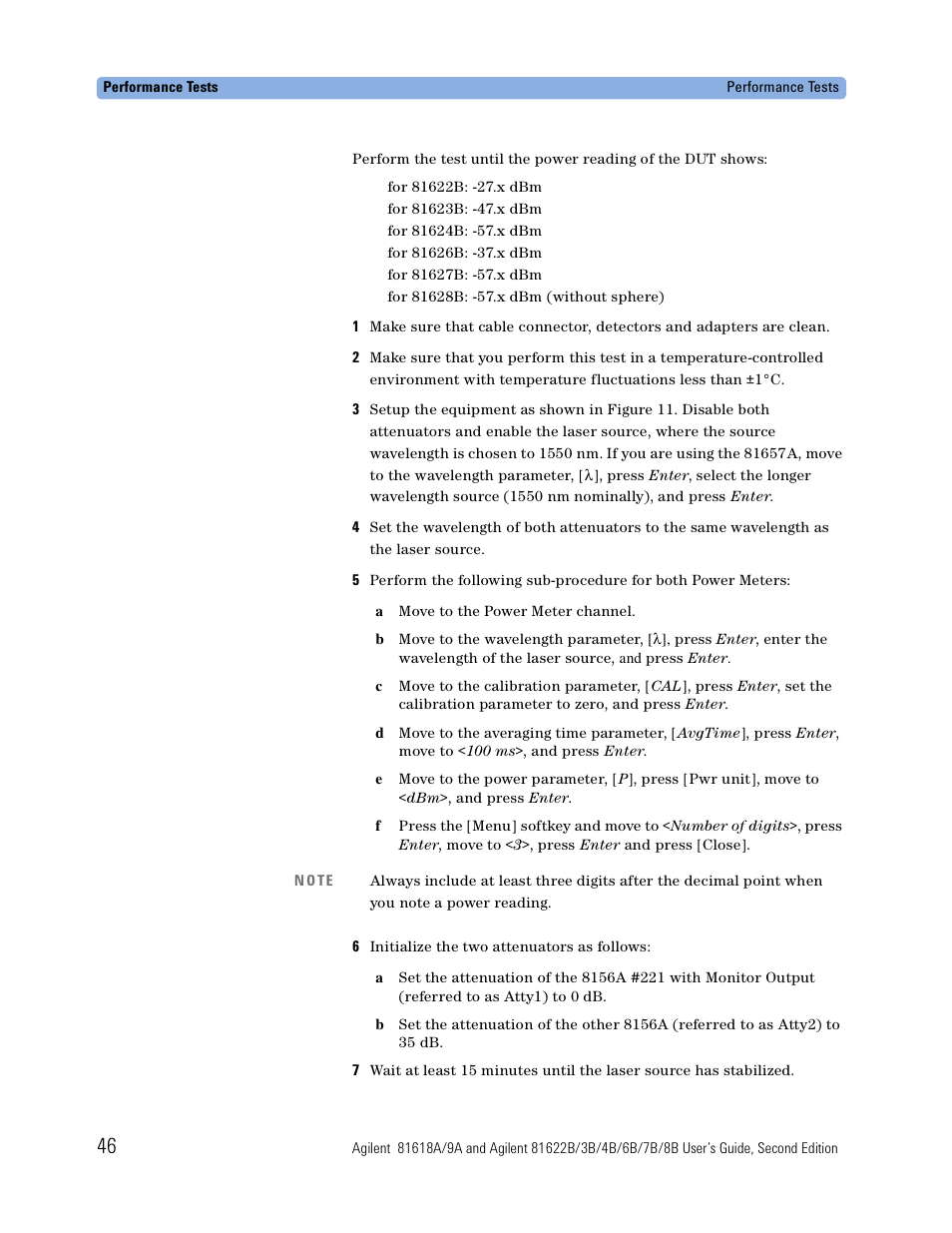 Atec Agilent-81618A User Manual | Page 46 / 112